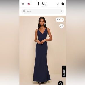 Lulu's Melora Navy dress